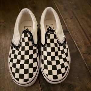 Vans Checkerboard Slip On Toddler size 11 shoes